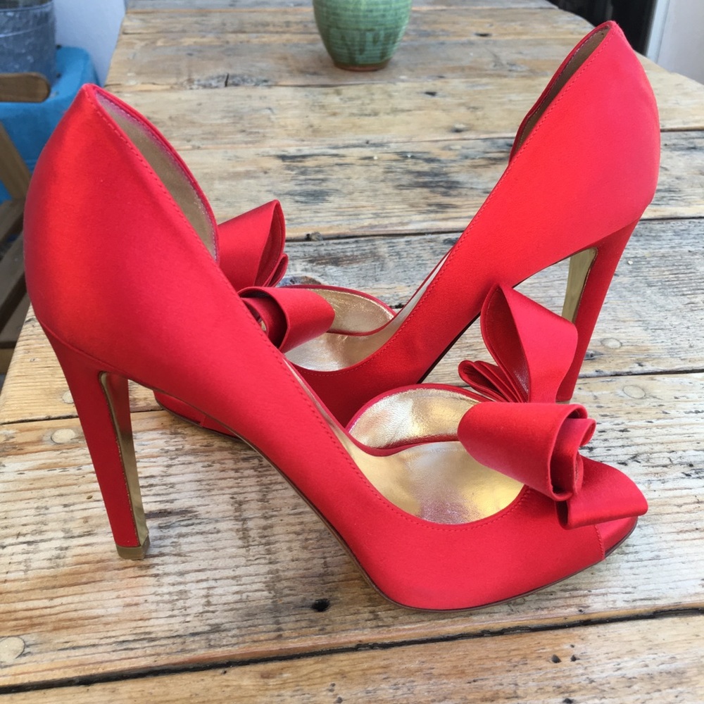 Ruby Red Valentino Pumps
